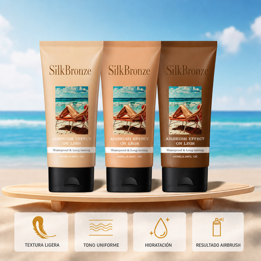 SilkBronze Pro™ — Piernas Perfectas en 60 Segundos