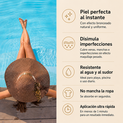 SilkBronze Pro™ — Piernas Perfectas en 60 Segundos