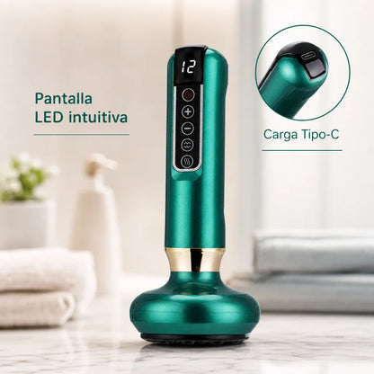 MassagePro CelluVac™ — Masajeador Anticelulítico Succión + Calor